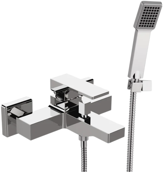 Смеситель для ванны Remer Absolute AU02, хром