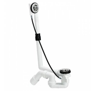 Viega Слив/перелив Multiplex функциональный узел,плоская конструкция, 33 мм свободного места за ванной