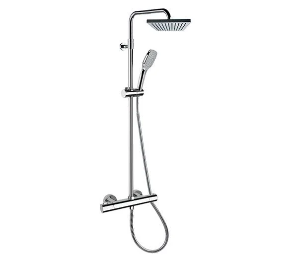 Душевая система термостатическая Remer EQ32A8CPSD20, хром