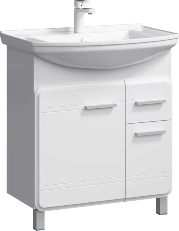 Тумба напольная Aqwella Корсика 75 под умывальник