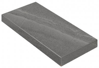 Ступень Italon CONTEMPORA CARBON SCAL.80 ANG.DX / КОНТЕМПОРА КАРБОН 80 УГЛ.ПР