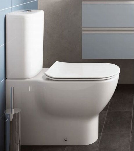 Унитаз напольный Ideal Standard Tesi AquaBlade [T008701+T352701+T356801] с сиденьем SoftClose