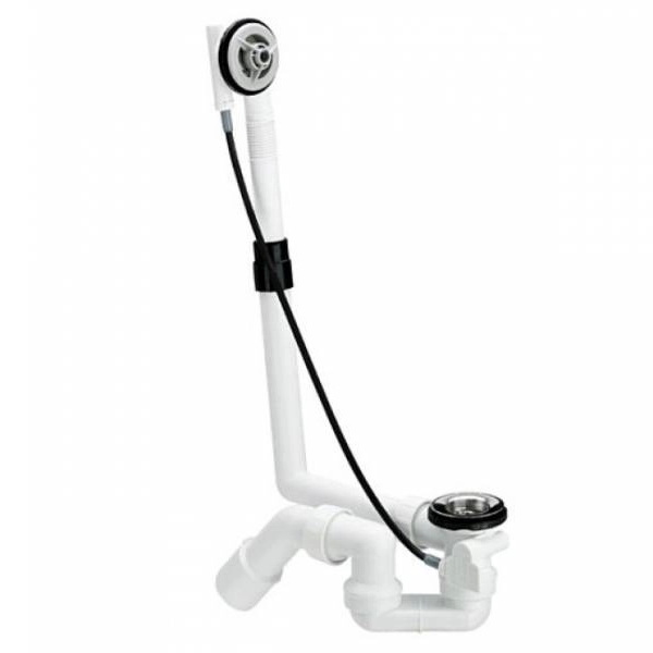 Viega Слив/перелив Multiplex функциональный узел,плоская конструкция, 33 мм свободного места за ванной