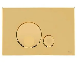 Кнопка смыва механическая OLI Globe 152954 золото