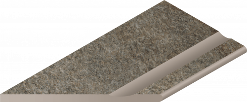 Бортик Italon DISTRICT EMERALD BOR.30X60 SVASATO ROUND SX / ЭМЕРАЛЬД 30X60 С ВЫЕМКОЙ ЗАКРУГ.ЛЕВ