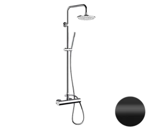 Душевая система Remer Minimal N37RX7MMM20NO, черный матовый