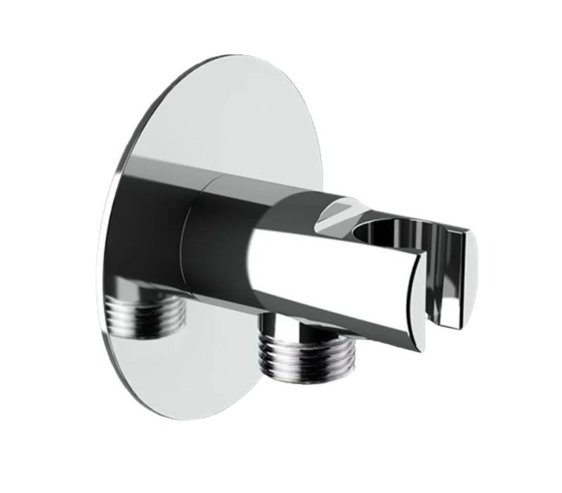 Держатель ручного душа с подключением шланга Remer 337X, хром