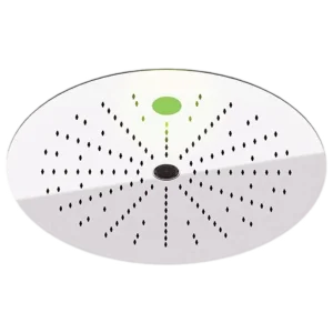 Верхний душ потолочный с подсветкой 44 см Remer INOX SS357REFM44G, хром