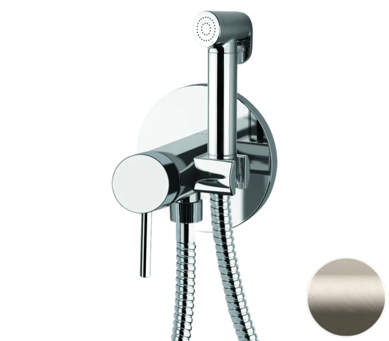 Гигиенический душ со смесителем Remer X Style X65WXV, сталь