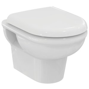 Унитаз подвесной Ideal Standard Exacto Rimless с сидением Soft-close R002601