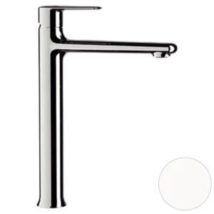 Смеситель для раковины Remer Vanity V11LBO, белый матовый