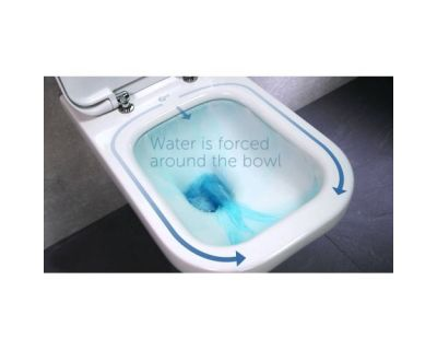 Чаша напольного унитаза Ideal Standard Tesi AquaBlade T008701 безободковый