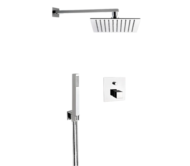 Душевая система термостатическая Remer Q-Elegance QT09S02UFS20, хром