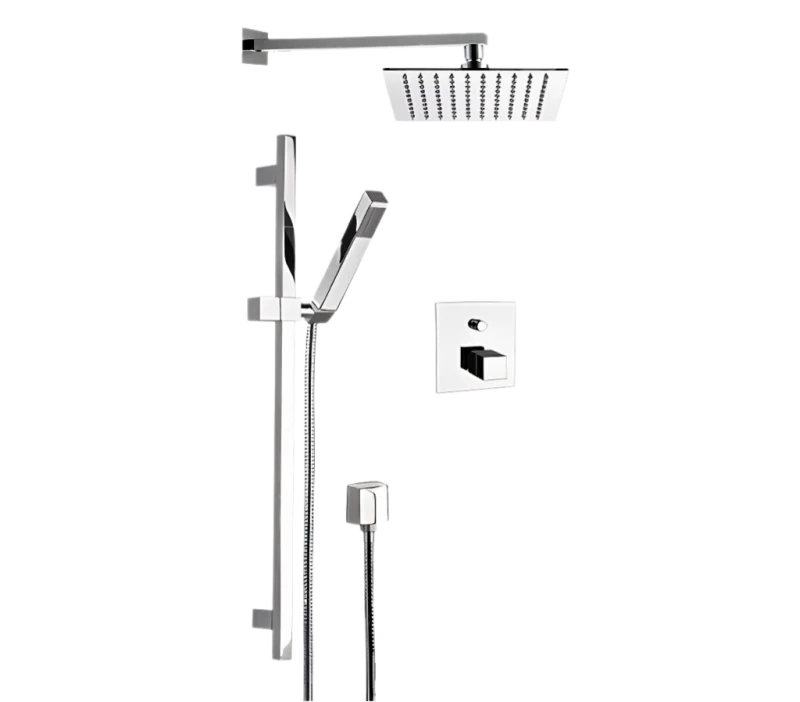 Душевая система термостатическая Remer Q-Elegance QT09S01UFS20, хром