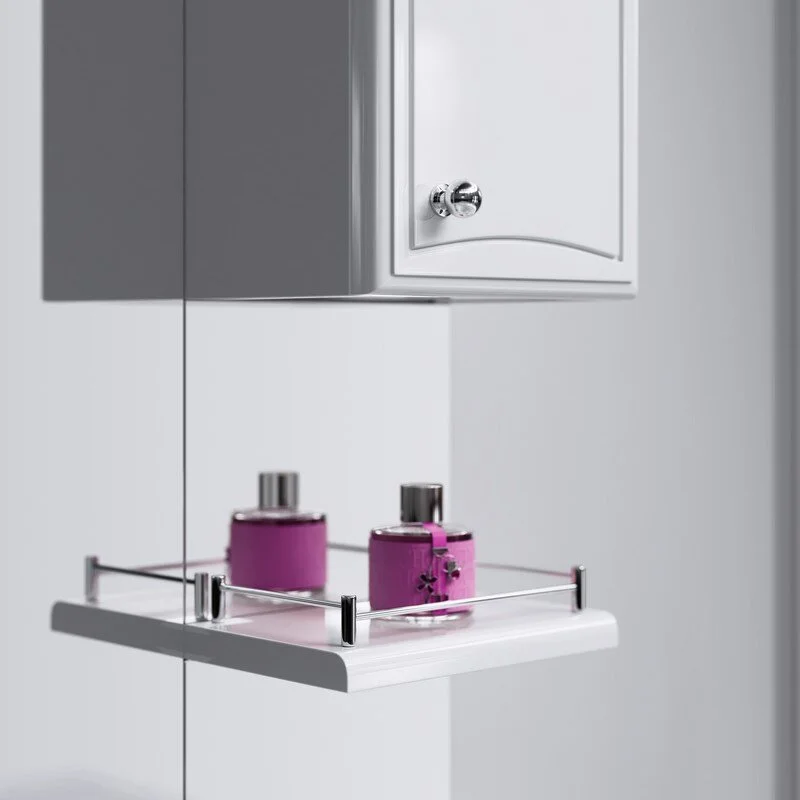 Тумба под умывальник Aqwella Барселона 65 с бельевой корзиной