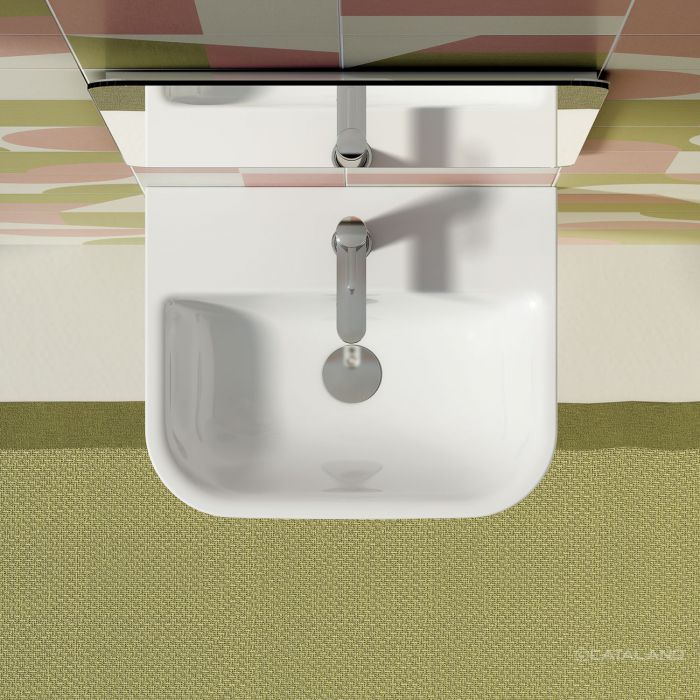 Раковина Catalano Italy 50х40, арт.0720501001, с 1 отв. под смеситель, белый глянцевый