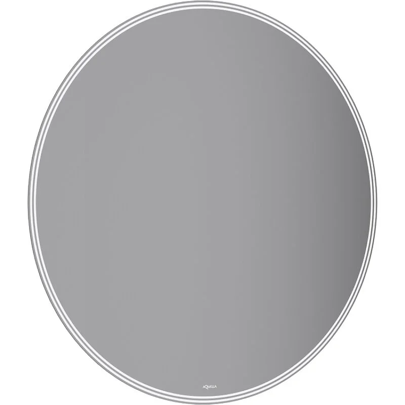 AQWELLA Moon зеркало 60 см  с ободком,  подсветкой, сенсорным выключателем, регулятором освещенности и обогревом