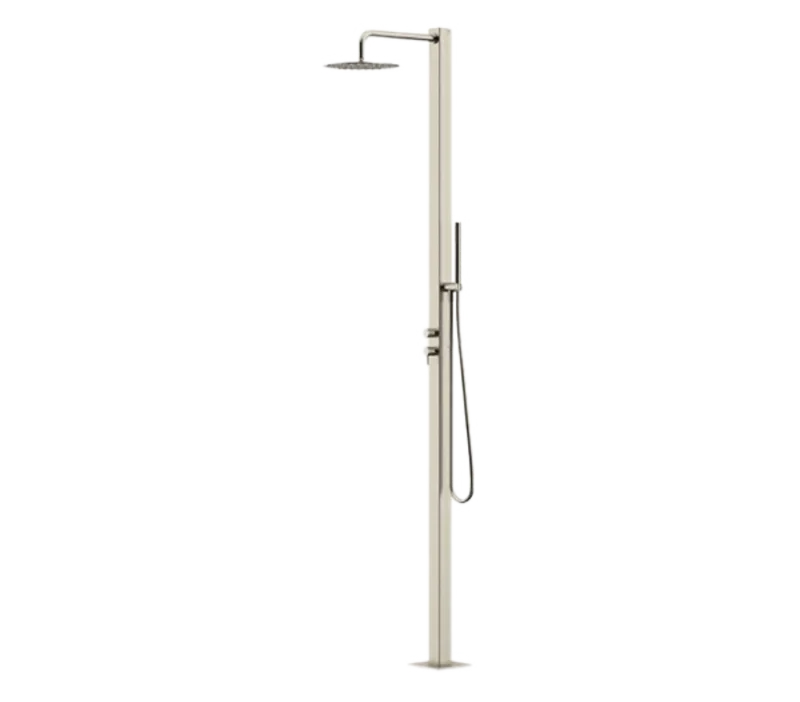 Душевая система напольная Remer SS331Q2L7MMUFM20, нерж. сталь