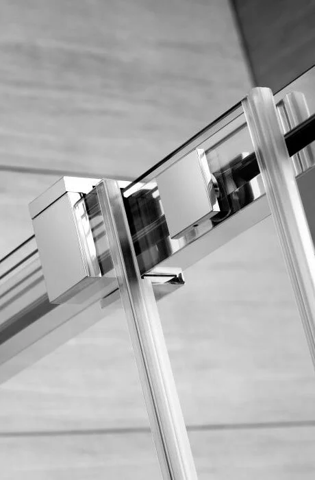 Душевая дверь Radaway Espera KDJ, DWJ 595 L, 59.5 х 200 см, стекло прозрачное, профиль хром, левая, 380595-01L