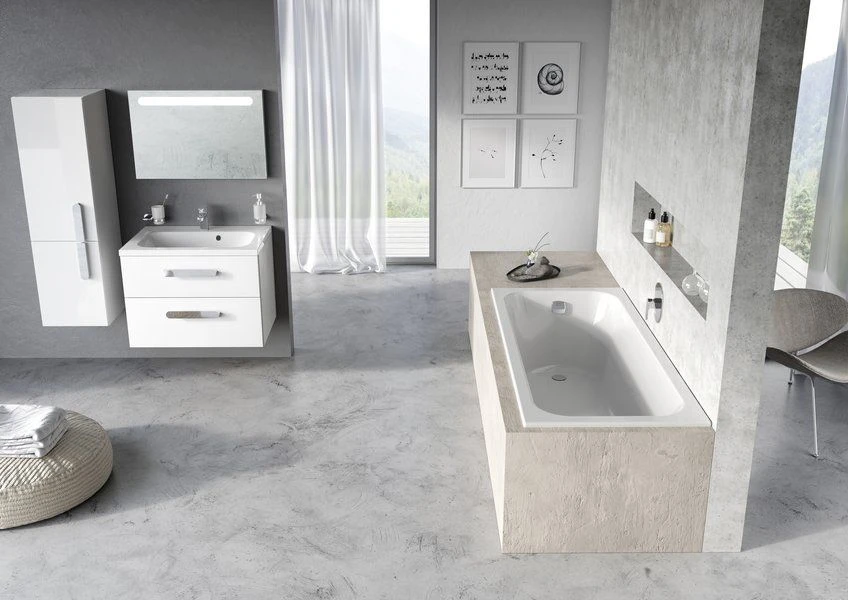 Ванна акриловая Ravak CHROME SLIM 180х80 белая