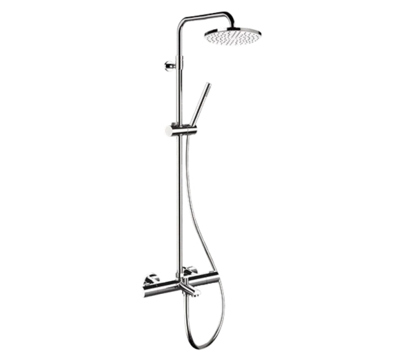 Душевая система термостатическая с изливом Remer EQ34A7MDMD20, хром