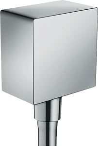 Шланговое подсоединение Hansgrohe FixFit Square, хром, 26455000