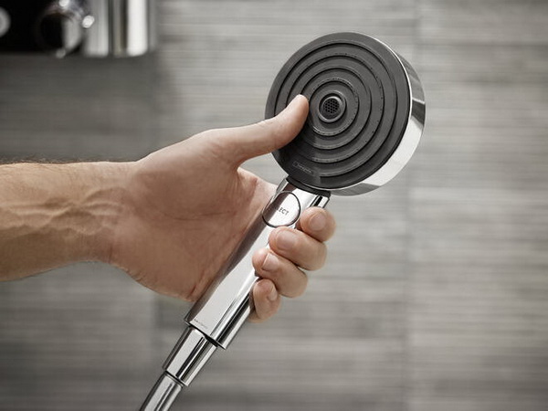 Ручной душ Hansgrohe Pulsify Select 105, 3jet, Activation, хром, 24100000