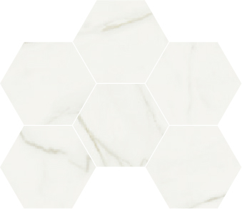 Мозаика ATELIER ESAGONA CALACATTA GREY POLISHED 29.3x38