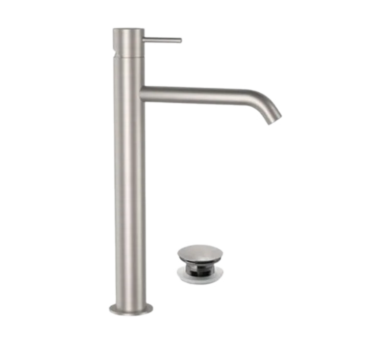 Смеситель для раковины Remer X Style INOX SSX10LXLB, нержавеющая сталь