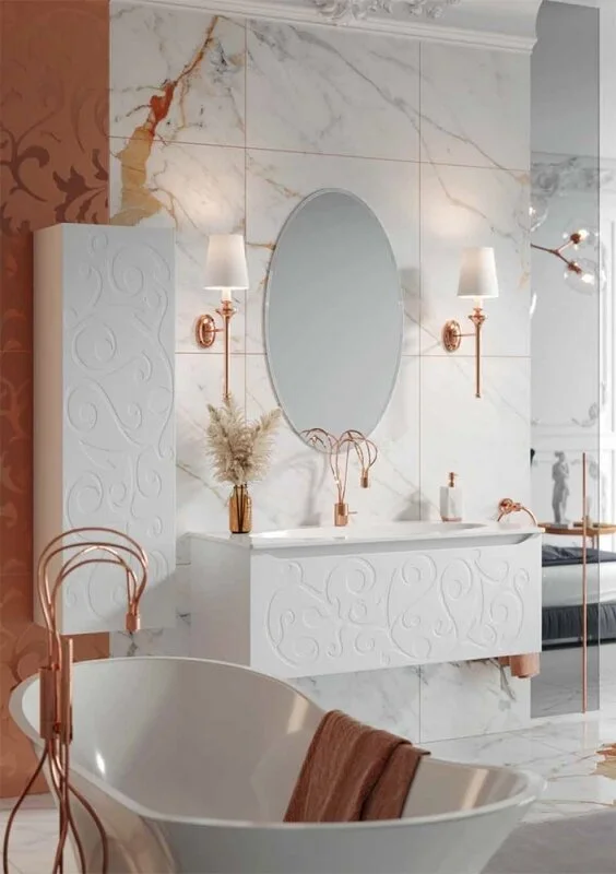 Тумба подвесной Aqwella Elegance Clarberg 100 под умывальник