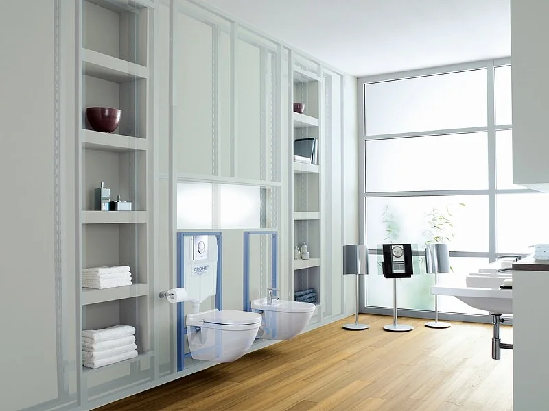 Система инсталляции для унитазов Grohe Rapid SL 4 в 1 с кнопкой смыва с шумоизоляцией 38536001 + 38505000 + 37131000