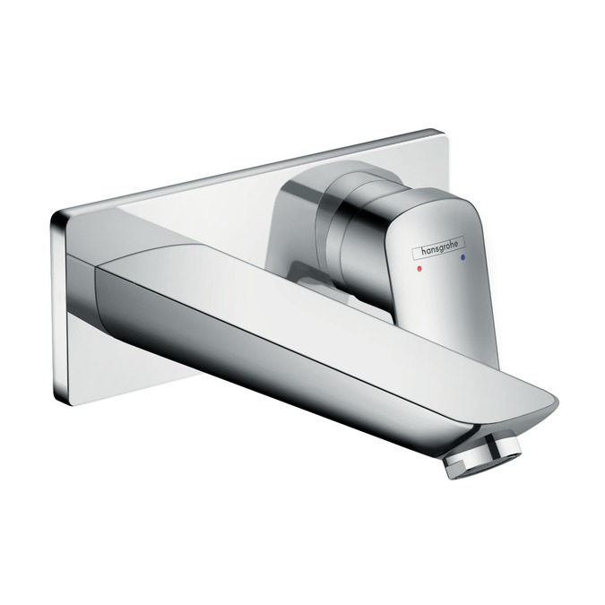 Смеситель для умывальника Hansgrohe Logis скрытого монтажа 195мм хром для монтажного BOX'a 13622180