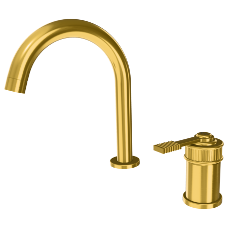 Смеситель для раковины Remer Atelier AL57BG, золото брашированное
