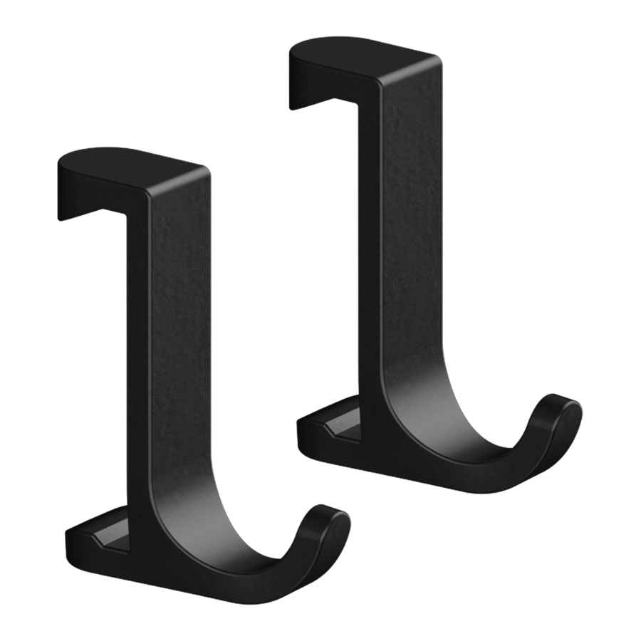 Hansgrohe WallStoris Крючок узкий черный матовый 27929670