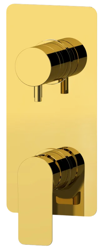 Смеситель для душа Remer Infinity I92KBDO, золото глянцевое