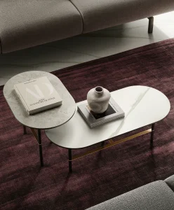 Журнальный столик со столешницей из керамогранита Italon Home LOUNGE