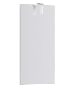 Зеркало Aqwella Леон-МР 40 со светильником белое