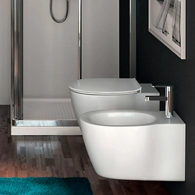 Унитаз подвесной Ideal Standard Tesi Aquablade, арт.T007901 с сиденьем Soft-close, арт.T352701