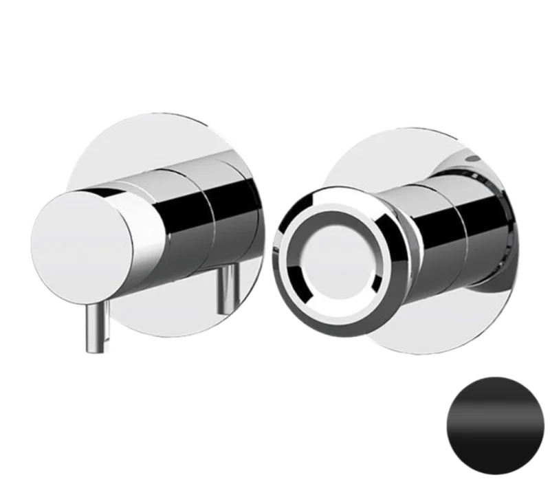 Смеситель для душа Remer Element ET92ZPBG, черный матовый