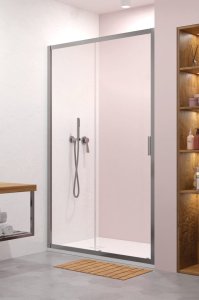 Душевая дверь Radaway ALIENTA DWJ 140x190 стекла прозрачные, профиль хром
