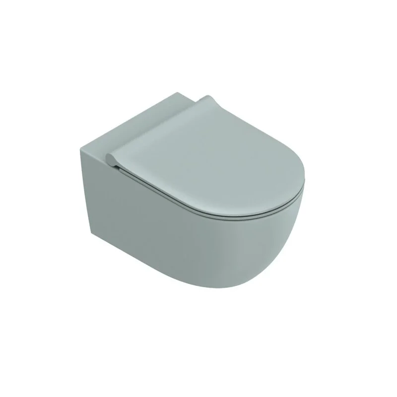 Унитаз подвесной безободковый Catalano Sfera 50x35, атласная вода, арт.511500028