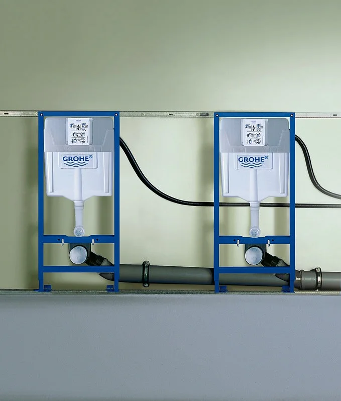 Инсталляция для унитаза Grohe Rapid SL с кнопкой Grohe Skate Cosmopolitan (хром)