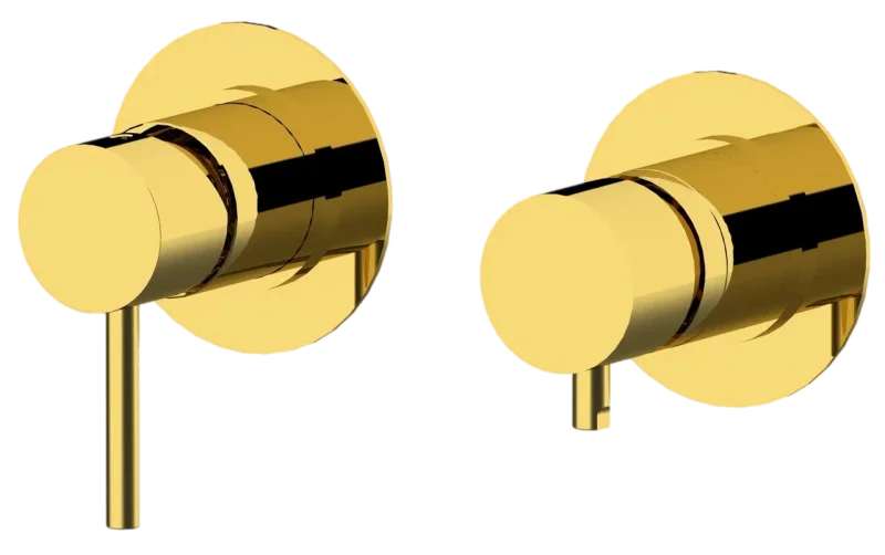 Смеситель для душа Remer X Style X96DO, золото глянцевое