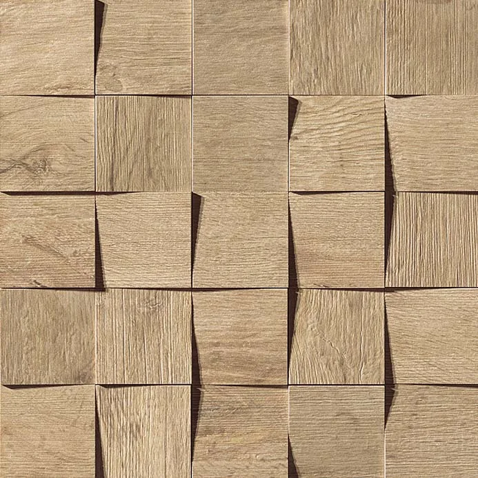 Мозаика Axi Golden Oak Mosaico 3D