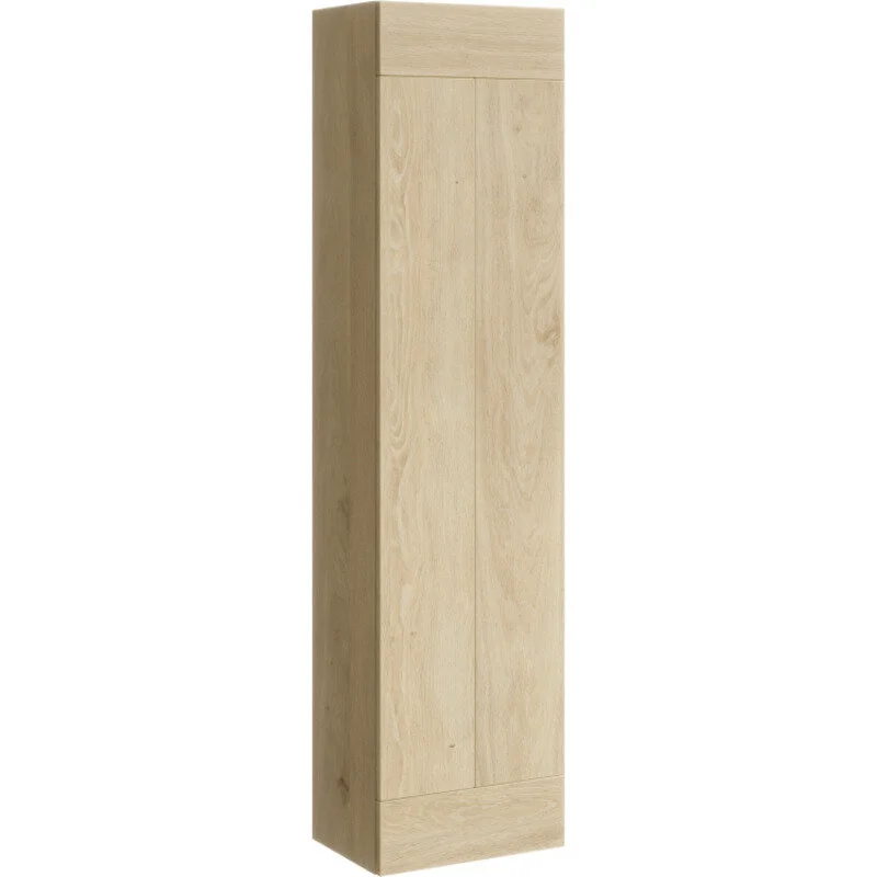 AQWELLA Astrid подвесной пенал 35 см, цвет дерево светлое