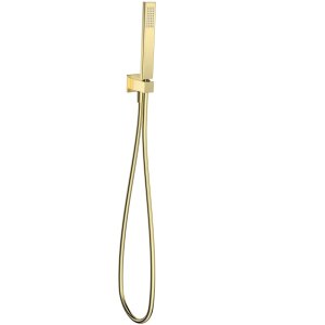 Savona комплект: выход из стены, лейка латунь, шланг 1500мм