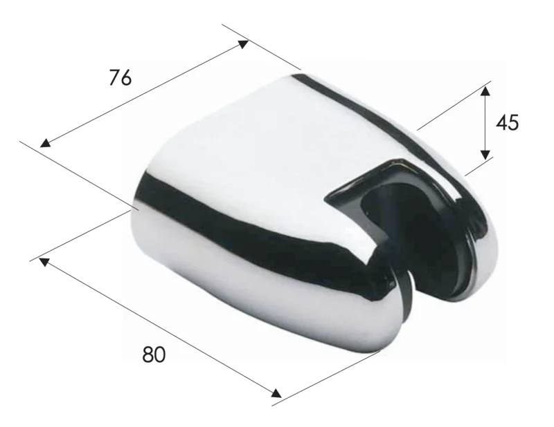 Держатель ручного душа Remer 339, хром