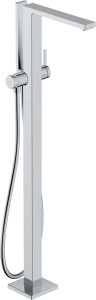Смеситель для ванны напольный Hansgrohe Tecturis E 73445000 хром
