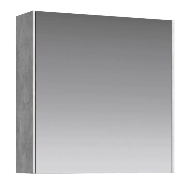 Комплект боковин зеркального шкафа Aqwella Mobi MOB0717BS, бетон светлый