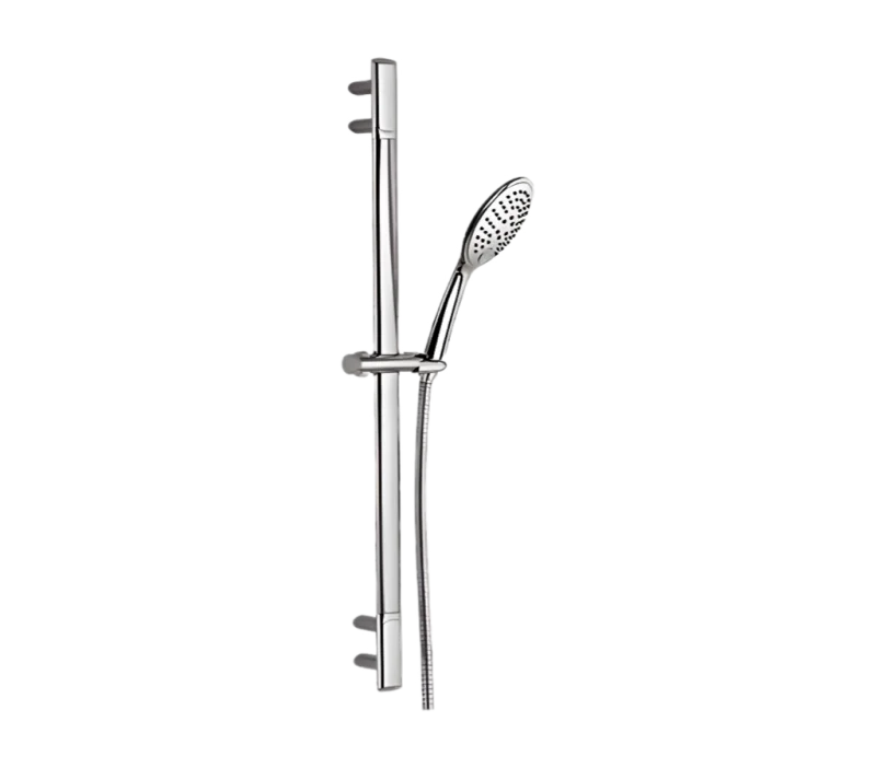 Душевая стойка с ручным душем и шлангом Remer 317V315P3, хром